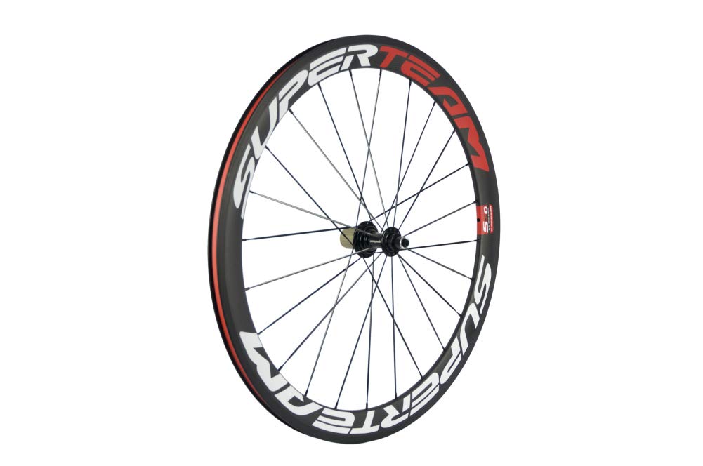 Superteam 50mm/23mm Wheelset 700c Clincher Road Bicycle Carbon